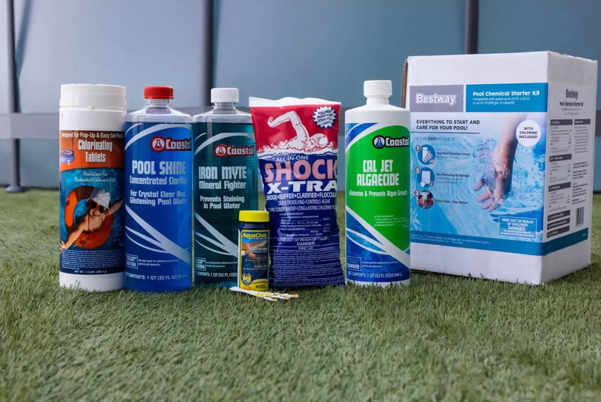 Bestway Pool Accessories< Pool Chemical Starter Kit With Chlorine