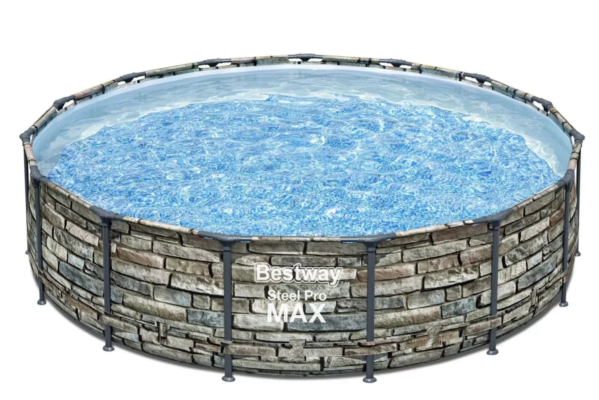 Bestway Steel Pro Max Pools< Steel Pro Max 15' X 42 Above Ground Pool Set