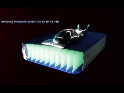 Bestway Indoor Air Mattresses< Tritech Fashion Flock Air Mattress Queen 20" With Built-In Ac Pump And Antimicrobial Coating