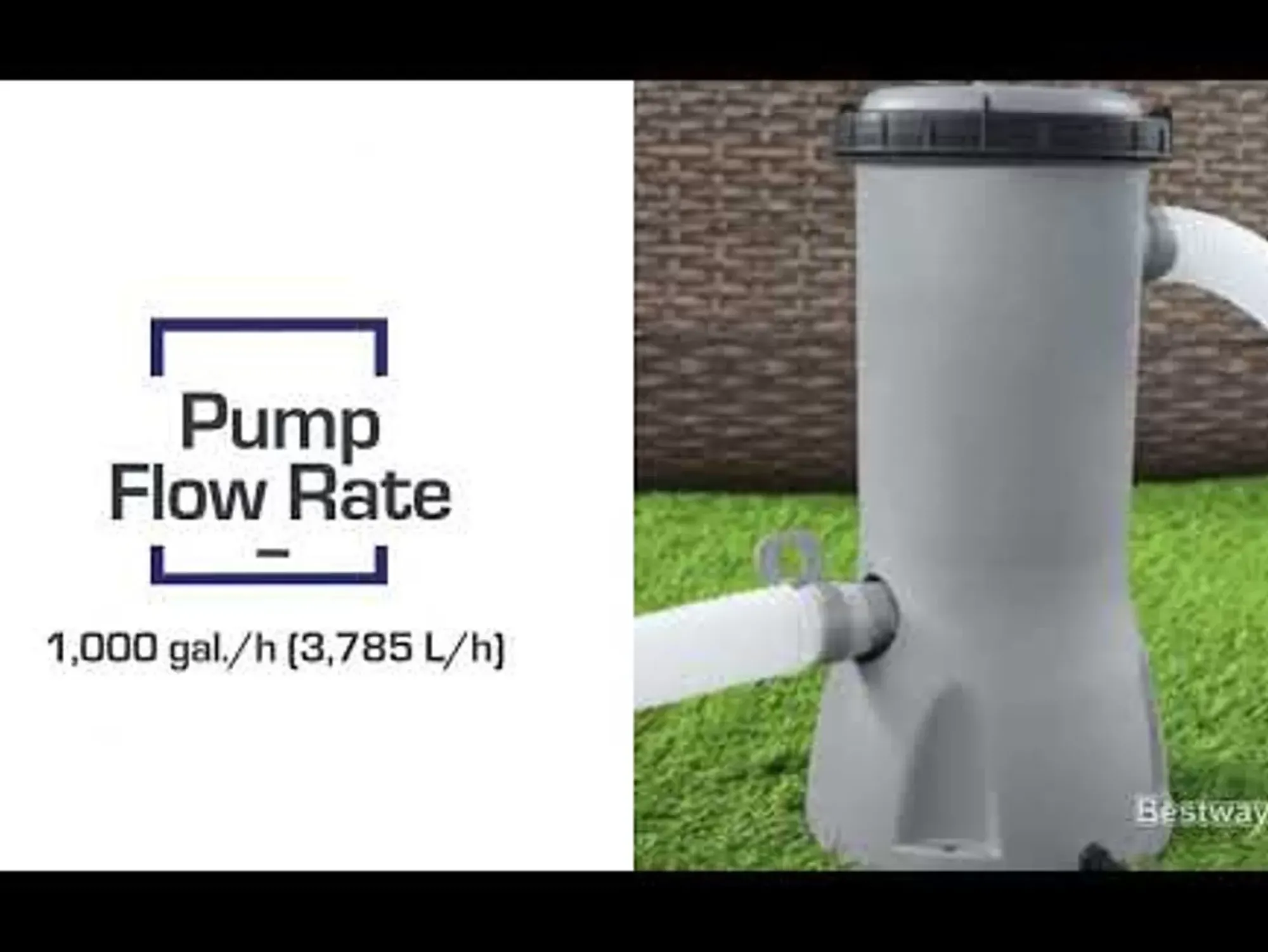 Bestway Pool Accessories<Flowclear 1,000 Gal. Filter Pump