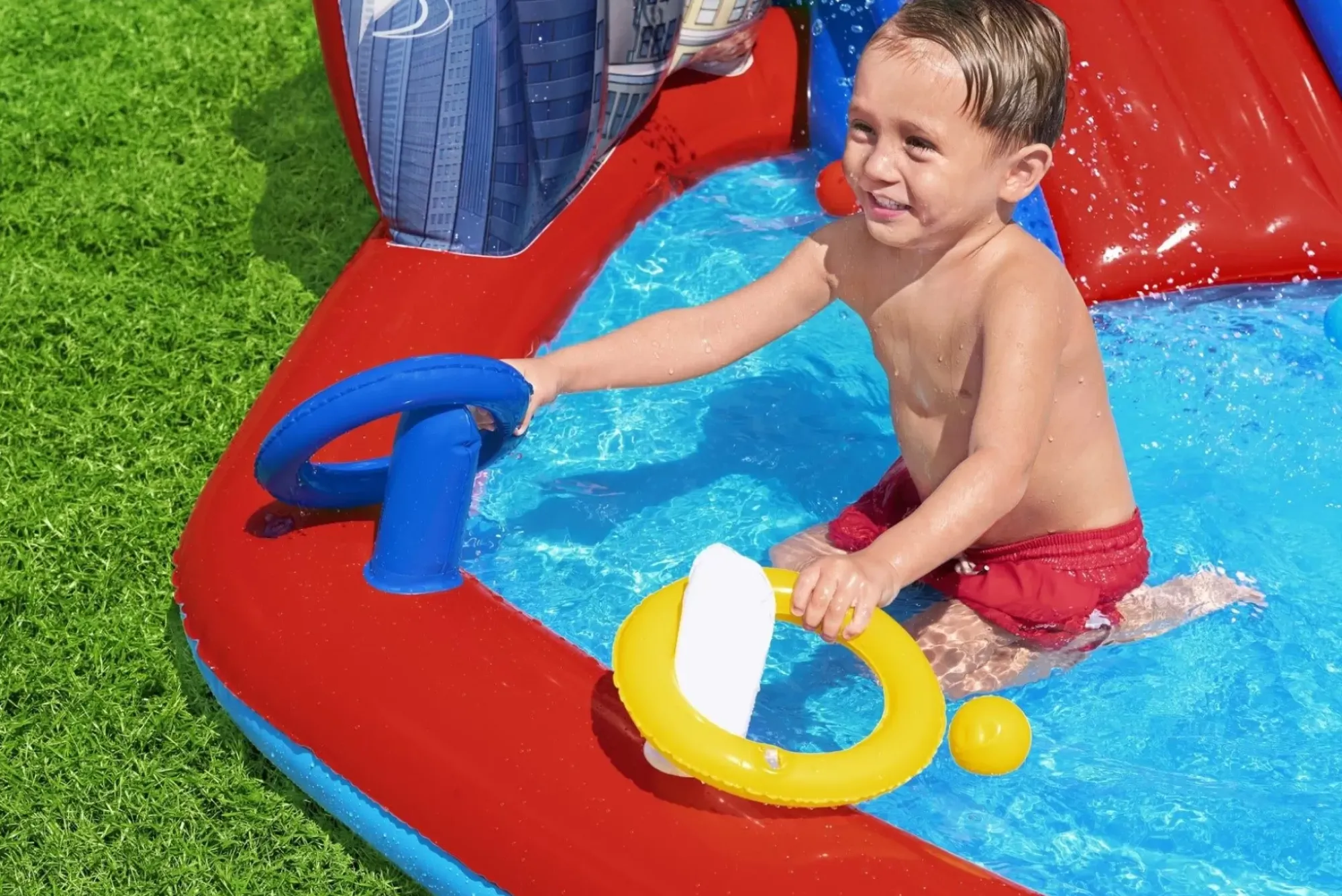 Bestway Play Centers<Spider-Man Inflatable Kids Water Play Center